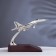Souvenir plane on the stand 21cm