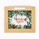 New Year's Craft gift package with the New Year's time plastic window, 24 x 20 x 11cm, New Year