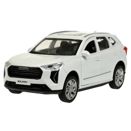 Metallic Metallic Haval Jolion, doors, trunk, inertia, 12 cm, white are opened-1