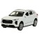 Metallic Metallic Haval Jolion, doors, trunk, inertia, 12 cm, white are opened