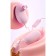 Vibroyaite with a vacuum-wave clitoris stimulant, Power Bank, Soft silicone, pink