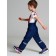 Warm trousers for the boy PlayTode, height 98 cm