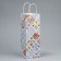 Gift package for a bottle, packaging, "festive", white craft, 13 x 36 x 10 cm