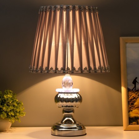 Board lamp "Maria" E27 40W chrome 25x24x41 cm Risalux-1