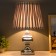Board lamp "Maria" E27 40W chrome 25x24x41 cm Risalux
