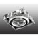Built -in lamp Novotech, 50 W, Gx5.3, 12 V, 60x60 mm, d = 60 mm, color chromium