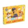 Color school crayons, 9pcs "Puppy Patrol", rectangular