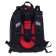 School backpack 38 x 30 x 16 cm, ergonomic back, Stavia "Black Machine"