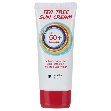 Face cream Sunnolip Tea Tree Sun Cream, with tea tree extract, 50 ml