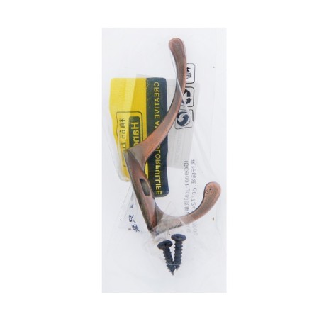 Hook furniture tundra TKD008, two -rod, copper-5