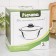 Granite pan, 3 l, glass cover, anti -stick coating, gray color
