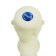 Tap for one water Zein Z2023, round handle, plastic, short pour, "rice" color