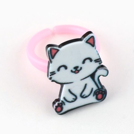 Ring 3 pcs with the tattoo "Shine brighter than stars" 8 x 12 cm-9