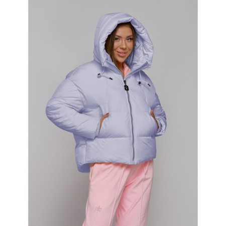 Winter jacket, size 42, purple color-5