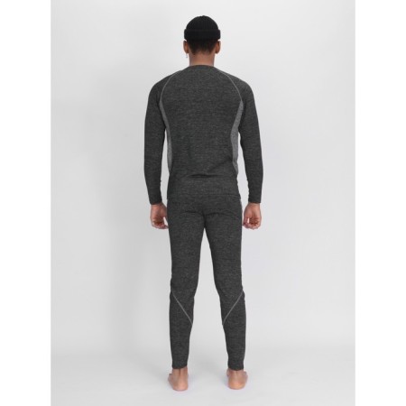 Male thermal underwear, size 54-56, dark gray color-11