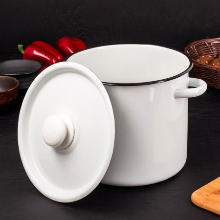 Pan without a decoline, 5.5 l, induction, color mix-1