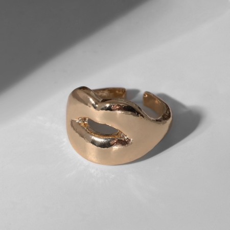 Ring "Kiss", color gold, dimensionless-4