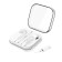 Hoco M1 Max headphones, wired, inserts, microphone on Bluetooth 5.0, Lightning, 1.2 m, white