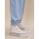 Pants for girls, height 146 cm, blue color