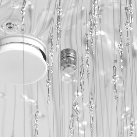 Lamp cascade "Adelisia" 7xled chrome 55x55x93cm Bayerlux-9