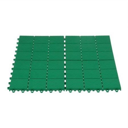 Modular coating, 30 × 30 cm, plastic, green, 1 pc.-1