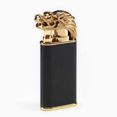 Gas lighter "Dragon", Piezo, 1. x 3 x 7.4 cm-4
