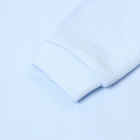Body baby with long sleeve, blue color, height 74-2