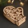 New Year's Basket-Varazhka "Christmas tree" 21x16x5 cm