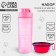 Set of drinking bowl and silicone bowl "cats"