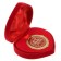 Medal in the velvet box "Happy 65 Years", Diam. 5 cm
