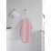 Apron kitchen with a photo print "Pink Heart", adjustable, size OS
