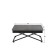 Transformable table "Andre Loft", 850 (1100) × 550 (850) × 400 (725) mm, chipboard, terrazzo