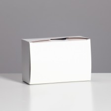 Box for chicken wings and nuggets, white, 11.5 x 7.5 x 4.5 cm