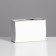 Box for chicken wings and nuggets, white, 11.5 x 7.5 x 4.5 cm