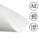 A2 drawing paper, 40 sheets, block 160 g/m2