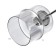 Chandelier "Erion" 2he27 40W chrome 48x26 cm