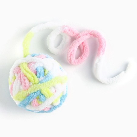 Toy for cats. Matatabi toys set and tangle, white color-3