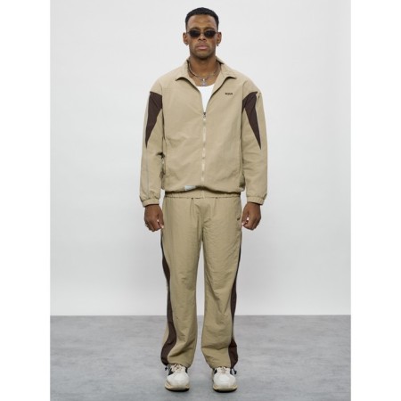 Sports suit men's, size 50, beige color-18