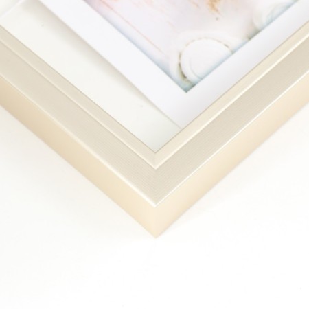 Photo frame plastic in 6 photos "warm memories" with clothespins, gold 53x30 cm-1