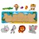 Logical puzzle "Africa", 30 x10 cm