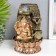 Hirefold fountain "Ganesha - Blessing" Golden Bronze 31x20x20 cm