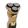 Electric blower Luazon LBR-10, 3 W, rotor, 3 heads, dry shave, trimmer, from battery/220 V
