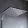 Shower system IDDIS BILD, with the upper leaf, chrome