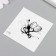 Black Black Tattoo “Black. Hearts” 6x6 cm