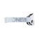 Cross mask o’neal b-zero v.22, white, transparent lenses