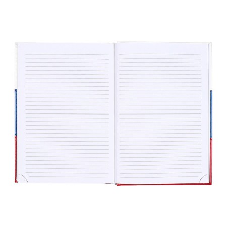 Dated diary 2025, Devente. Flag, a5 168 sheets, a solid cover of leatherette with foam, foil embossing, perforation, liesse, block 70 g/m2-10