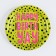 Disposable paper plate "Happy Birthday. Bright ", 18 cm