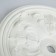Gypsum figure ornament: socket, 25 x 25 x 2 cm
