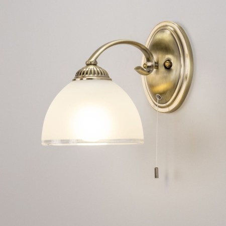 Sconces Citilux "Francesca" CL417313, 15x20 cm, 1x75W, E27, brown color-1
