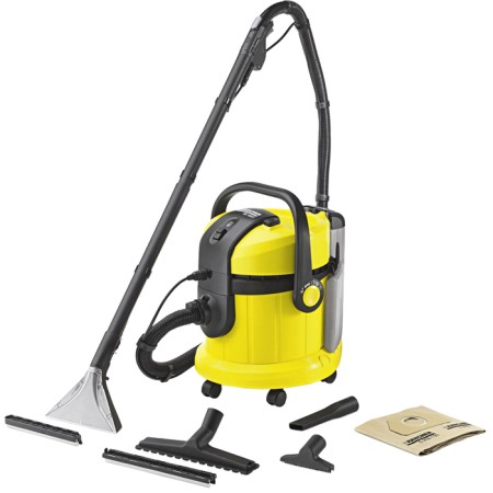 Vacuum cleaner Karcher Se 4001, detergent, 1400/400 watts, 4 l, black and yellow
